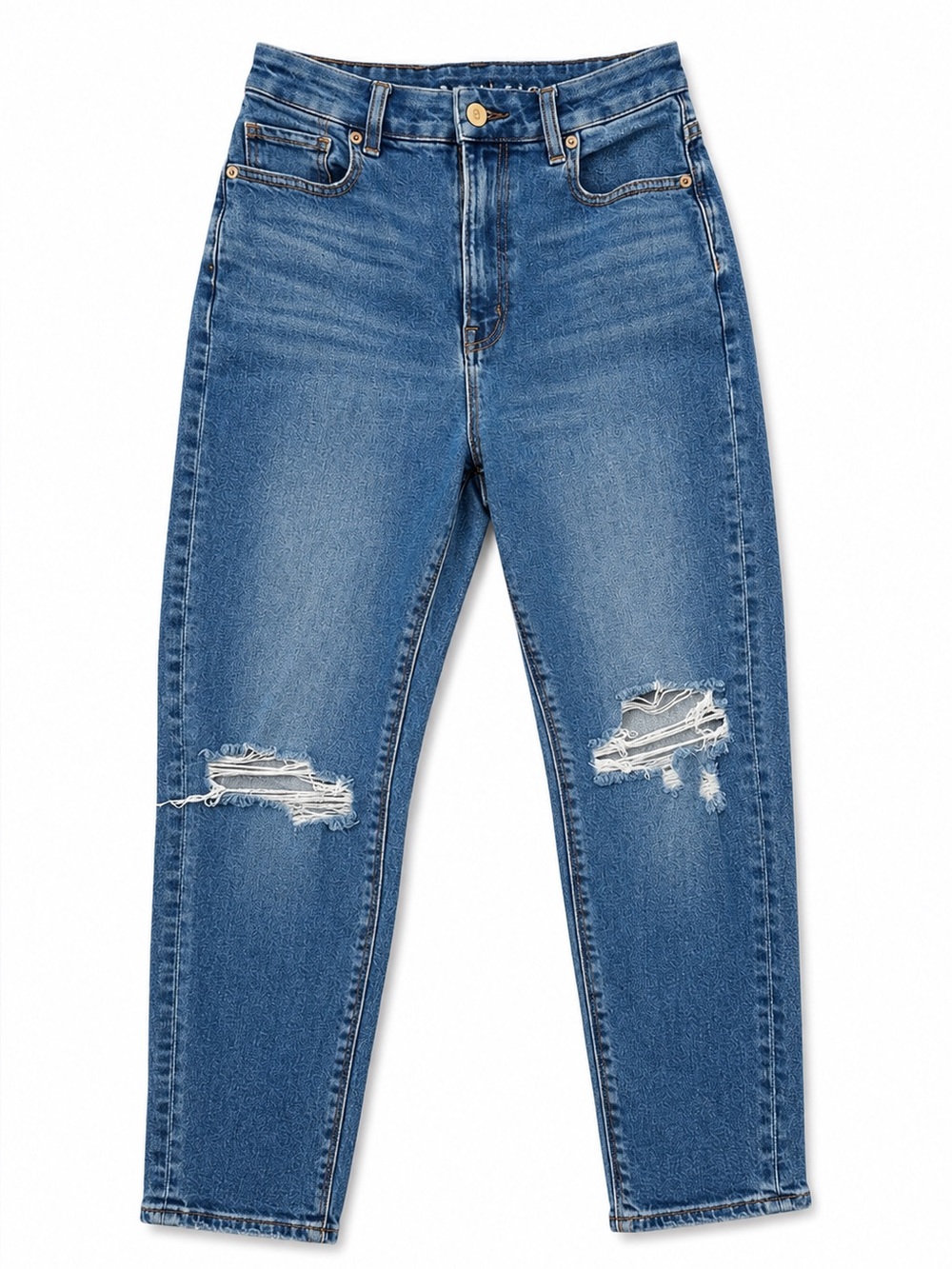 AE Curvy Mom Jeans Ripped Size 0 x-short